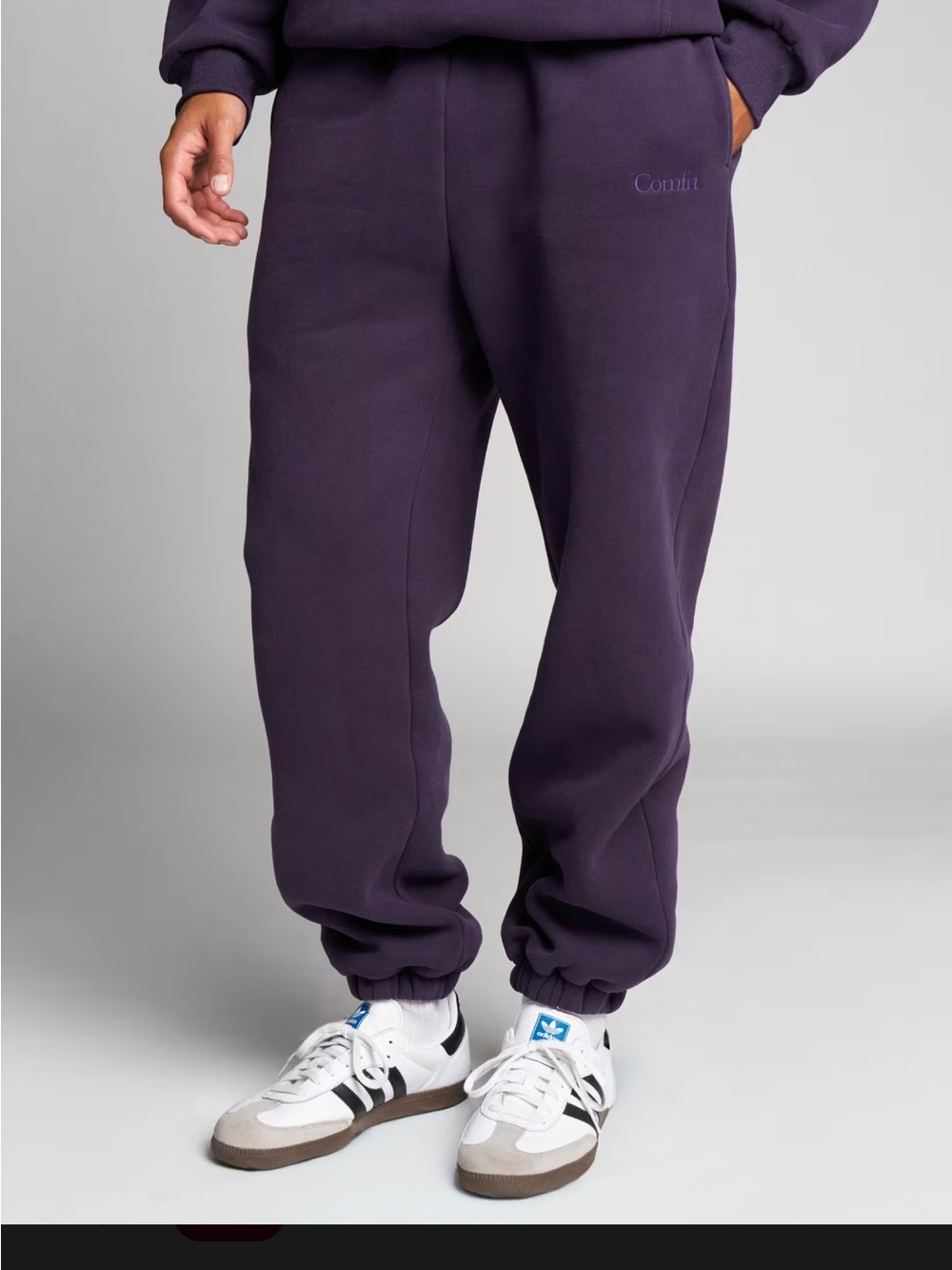 Limited Edition Comfrt Signature Sweatpant BlackBerry